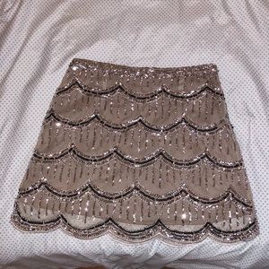 Sparkly skirt